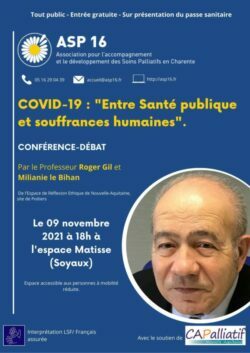 COVID-19 : « Entre Santé publique et souffrances humaines ».